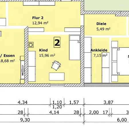 Moderne 80 M²